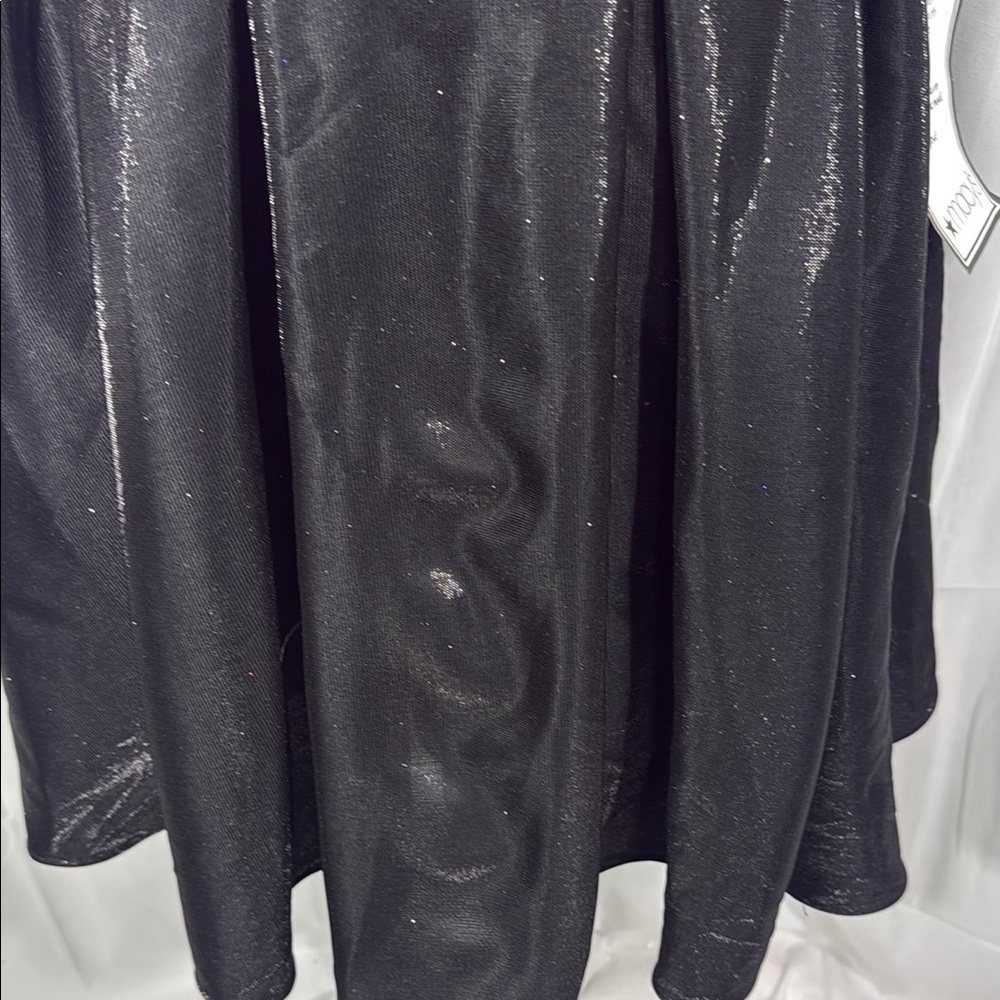 Betsy & Adam Black Fit & Flare Mini Dress Sz 6 NWT - Picture 5 of 11